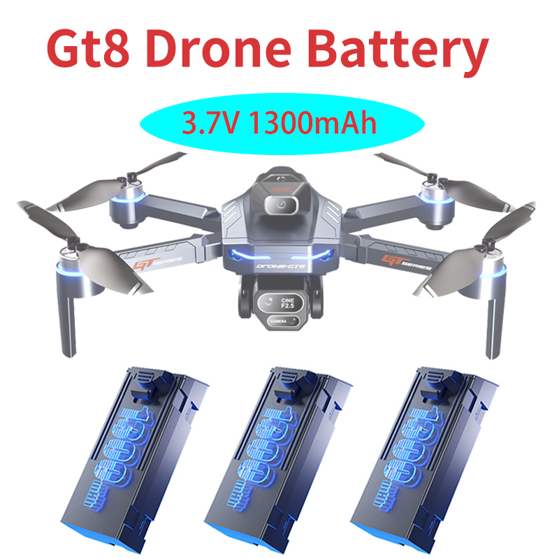 Original 3.7V 1300mAh GT8 Dron - Eachine Drone E58 recension och pris