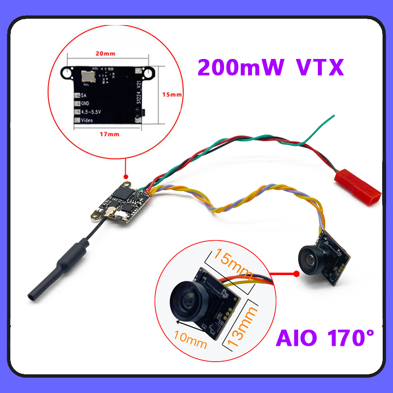 SLONWAKE 5.8G 1200TVL FPV Came - Fpv Drone Receiver recension och pris